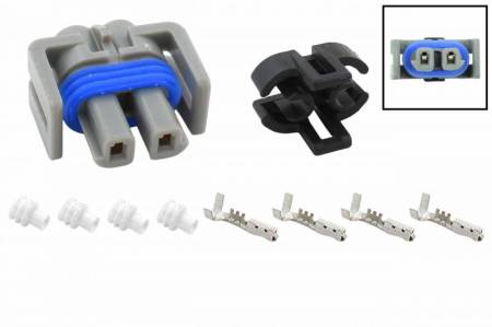 ICT Billet - ICT Billet WCACV30 - LS GM Vortec 2-Wire A/C Compressor R4 Female Connector Plug Component Kit