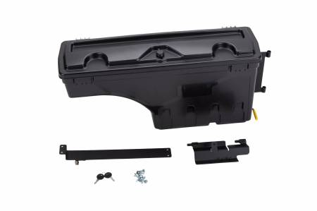 GM Accessories - GM Accessories 19333229 - Chevrolet/GMC Canyon/Colorado Passenger Side Swing-Out Tool Box in Black by UnderCover (2016-2022)