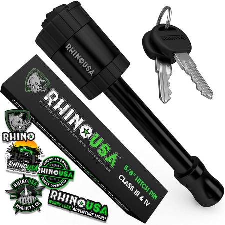 Rhino USA - Rhino USA HITCH-PIN-2.5 - Locking Trailer Hitch Pin 2.5"