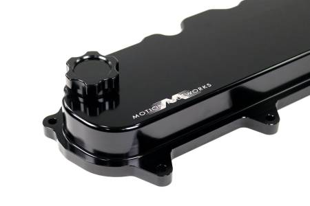 Motion Raceworks - Motion Raceworks 11-120BLK-1 - Billet Gen V LT Valve Covers (Black Anodized Finish)