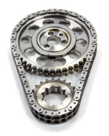 Rollmaster - Rollmaster CS1040 - Double Roller Chevy Small Block V8 262-400 Timing Chain Set - Red Series