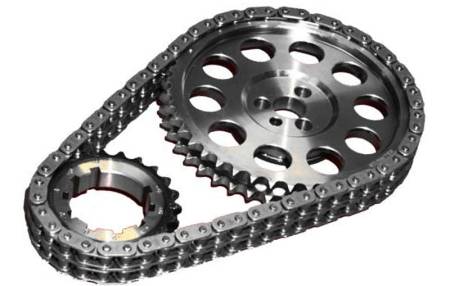 Rollmaster - Rollmaster CS1136 - Double Roller LS1/LS6 Timing Chain Set - Red Series