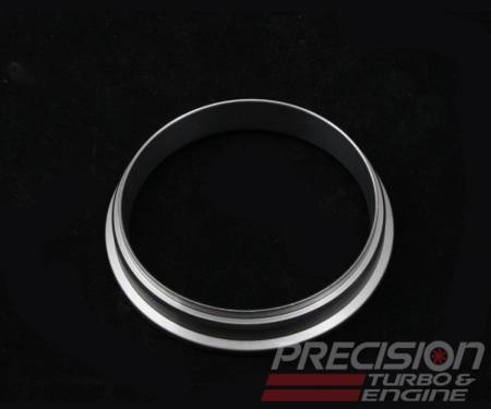 Precision Turbo & Engine - Precision Turbo & Engine PTP074-3023 - PT88 T4 T/HSG. V-Band Outlet Flange To 4" Tube