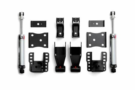 QA1 - QA1 RDK52627 - Rear Drop Kit, 2007-2018 Silverado/Sierra, 4-6" Drop, Double Adjust