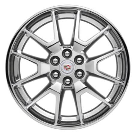 GM Accessories - GM Accessories 19300994 - 20x8 Aluminum 6-Split-Spoke Wheel in Chrome [2011-16 SRX]