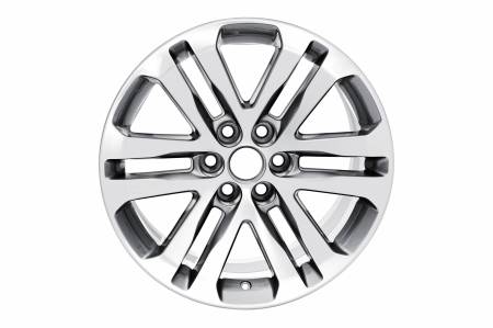 GM Accessories - GM Accessories 23283750 - 18x8.5-Inch Aluminum Wheel - 6-Split Spoke Dark Argent Metallic [2017-22 Canyon]