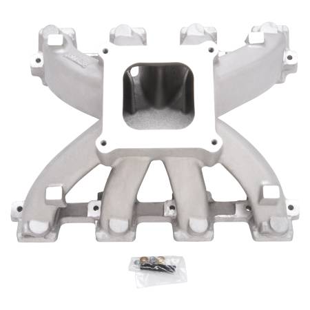 Edelbrock - Edelbrock 2826 - Super Victor Small-Block Chevy LS3 4150 Carburetor Intake manifold