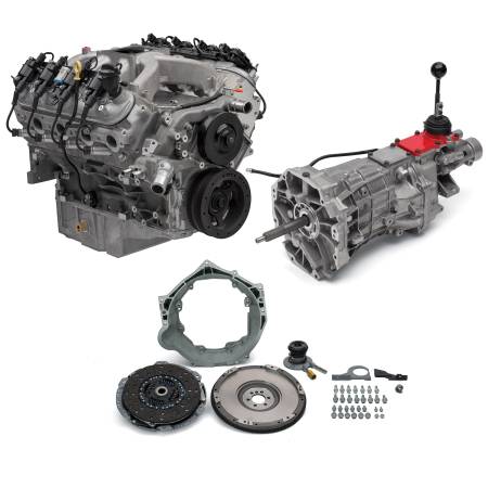 Chevrolet Performance - Chevrolet Performance Connect & Cruise Kit - LS376 515hp Crate Engine w/ T56 Manual Transmission