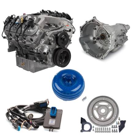 Chevrolet Performance - Chevrolet Performance Connect & Cruise Kit - LS376 515hp Crate Engine w/ 4L70E Automatic Transmission
