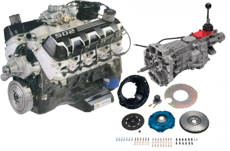 Chevrolet Performance - Chevrolet Performance Connect & Cruise Kit - SP502/605 Deluxe w/ T56 Manual Transmission