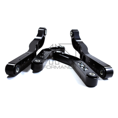 AAD Performance - AAD Performance C003-0000 - LX/LC Rear Control & Camber Arm Set, Black Anodized