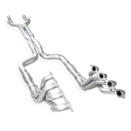 Stainless Works - Stainless Works CA16HCATST - 2016-2018 Camaro SS Headers: 1-7/8" Primaries, Catted, No Valves