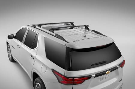 GM Accessories - GM Accessories 85551186 - Roof Rack Cross Rail Package in Black [2022+ Traverse]