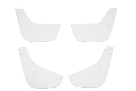 GM Accessories - GM Accessories 42769763 - Front and Rear Splash Guards Painted in White [2024+ Envista]