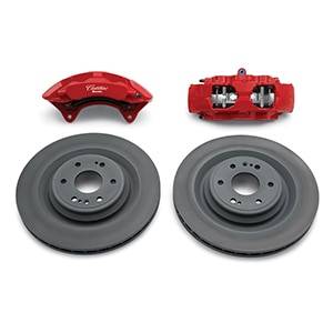 GM Accessories - GM Accessories 85138045 - Front 6-Piston Brembo Brake Upgrade System in Red with Cadillac Script [2021+ Escalade]