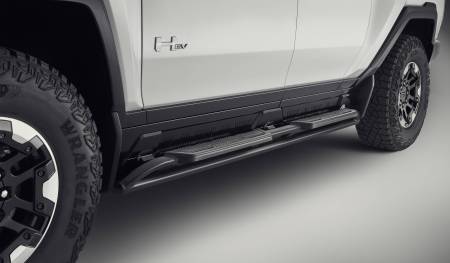 GM Accessories - GM Accessories 85032645 - Rocker Protectors with Assist Steps [2024+ Hummer EV SUV]