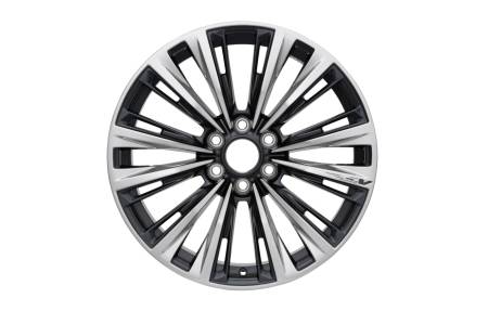 GM Accessories - GM Accessories 84638161 - 22x9-Inch Forged Aluminum 12-Spoke Wheel Package in Dark Android and Polished Finish [2022+ Escalade]