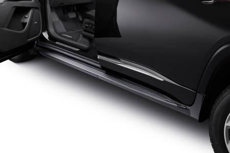 GM Accessories - GM Accessories 84526407 - Molded Assist Steps in Mosaic Black Metallic [2018+ Traverse]