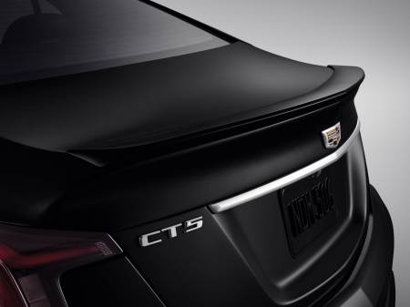 GM Accessories - GM Accessories 86543120 - Flush-Mounted Spoiler Kit in Black Raven [2020+ CT5]
