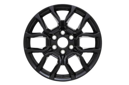 GM Accessories - GM Accessories 84605406 - 20x9-Inch Aluminum Split-Spoke Wheel in Gloss Black [2023+ Colorado]