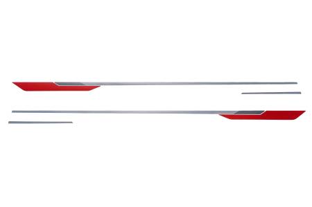 GM Accessories - GM Accessories 85542079 - Lower Bodyside Decal Package in Red [2024+ XT5]