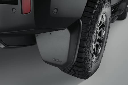 GM Accessories - GM Accessories 86777801 - Rear Splash Guards with GMC HUMMER EV Logo [2024+ Hummer EV SUV]