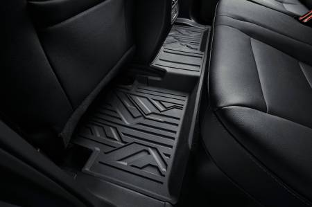 GM Accessories - GM Accessories 84909458 - Crew Cab Second-Row Interlocking Premium All-Weather Floor Liner in Jet Black [2023+ Colorado]