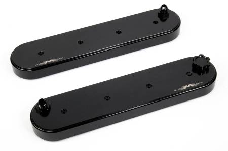 Motion Raceworks - Motion Raceworks 10-120BLK - Billet LS Valve Covers (Black Anodized Finish)