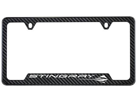 GM Accessories - GM Accessories 19432767 - C8 Corvette Stingray License Plate Frame