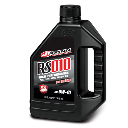 Maxima Racing Oils - Maxima Racing Oils 39-13901 - 0W-30 RS010 Full Synthetic Oil - 1 qt. Bottle