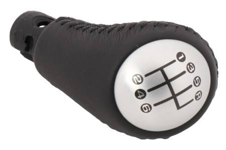 Genuine GM Parts - Genuine GM Parts 25945072 - 2008-2013 Corvette C6 Ebony Leather Black Shift Knob (New)