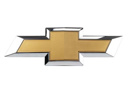 Genuine GM Parts - Genuine GM Parts 23236301 - EMBLEM ASM-FRT GRL *CHROME W/GOL