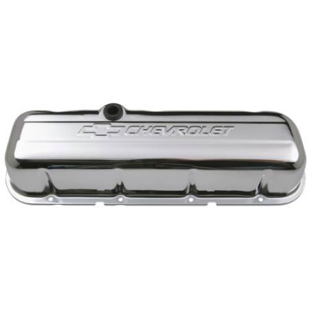 Proform - Proform 141-115 - Big Block Valve Covers Chrome; Chevy/Bowtie; Tall