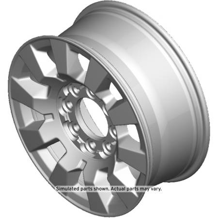 Genuine GM Parts - Genuine GM Parts 84341234 - 20x8.5-Inch Aluminum Wheel [2015-19 Sierra 2500]