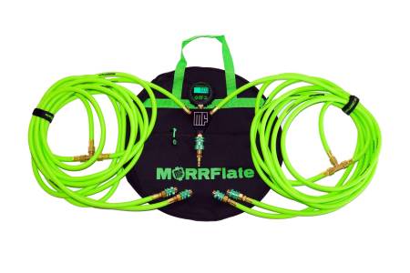 MORRFlate - MORRFlate Quad+ 4-Tire Hose Kit, Up to 155? Wheelbase