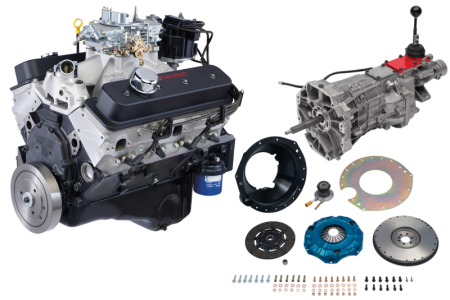 Chevrolet Performance - Chevrolet Performance Connect & Cruise Kit - SP383 Deluxe Crate Engine w/ T56 Manual Transmission