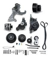 Balancers, Pulleys, and Front Drive Kits - Front Engine Accessory Drive Systems - Power steering