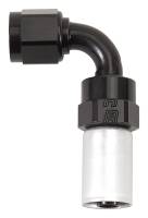 Russell - Russell 610543 - Hose End #8 Crimp On Swivel 90 Deg Blk/Clr - Image 1