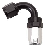 Russell - Russell 613403 - Hose End #6 An Swivel 120 Deg Tight Radius Clr/Blk Anodized - Image 1