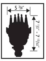 MSD - MSD 23451 - Chevy Cam Sync Distributor, Hall Effect, Large Cap - Image 2