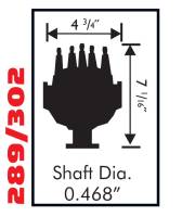 MSD - MSD 8579 - Ford 302 Small Diameter Pro-Billet Distributor - Image 2