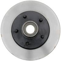 ACDelco - ACDelco 18A1587A - Non-Coated Front Disc Brake Rotor and Hub Assembly - Image 1