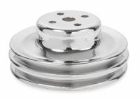 Mr. Gasket - Mr. Gasket 8831 - Chrome Water Pump Pulley - Small Block Ford 1965-'66 - Double Groove - Image 4