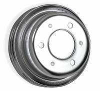 Mr. Gasket - Mr. Gasket 8830MRG - Crankshaft Pulley - Ford Small Block 1965-66- Chrome - Double Groove - Image 2