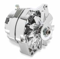 Mr. Gasket - Mr. Gasket 5122 - CHROME ALTERNATOR LATE GM-DELCO 80 Amp - Image 1