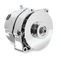 Mr. Gasket - Mr. Gasket 51203CG - Alternator - GM 1971-86 - 140 AMP - Chrome Finish - Image 1