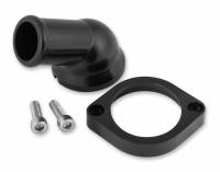 Mr. Gasket - Mr.Gasket Water Neck GM LS 30 Degree Swivel Water Neck - Black Finish - Image 2