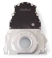 Edelbrock - Edelbrock 4255 - Timing Cover; 2-Piece For Gm Gen 4, Ls-Series - Image 2