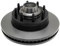 ACDelco - ACDelco 18A2581A - Non-Coated Front Disc Brake Rotor and Hub Assembly - Image 2