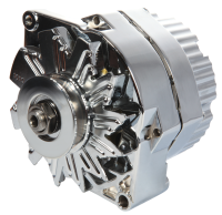 Proform - Proform 66445.1N - Alternator; 100 AMP; GM 1 Wire Style; Machined Pulley; Chrome Finish; 100% New - Image 1
